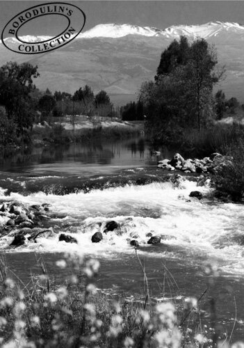 Lev Borodulin. Israel. Riv. Jordan and Mt. Hermon. 1982